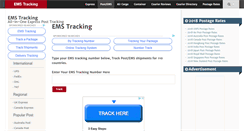 Desktop Screenshot of ems.expresstracking.org