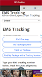 Mobile Screenshot of ems.expresstracking.org