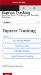Mobile Screenshot of expresstracking.org